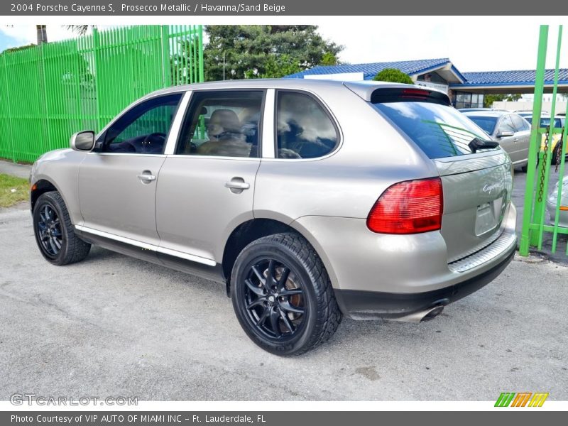 Prosecco Metallic / Havanna/Sand Beige 2004 Porsche Cayenne S