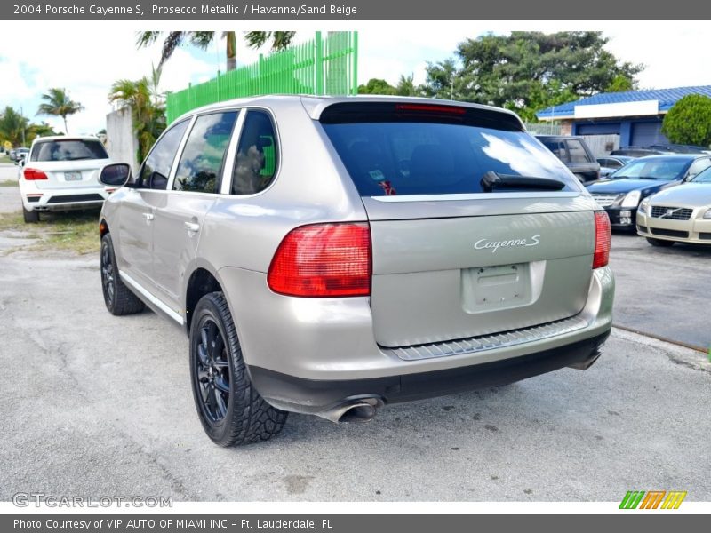 Prosecco Metallic / Havanna/Sand Beige 2004 Porsche Cayenne S