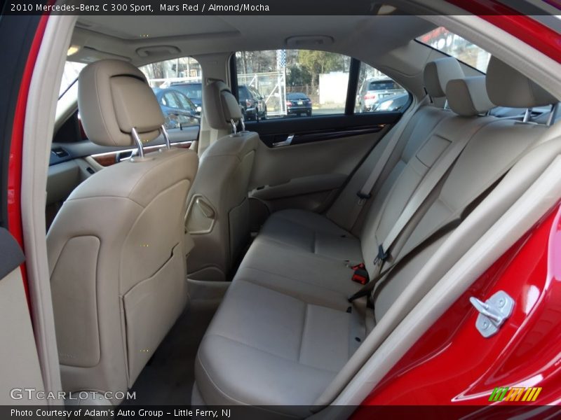 Mars Red / Almond/Mocha 2010 Mercedes-Benz C 300 Sport