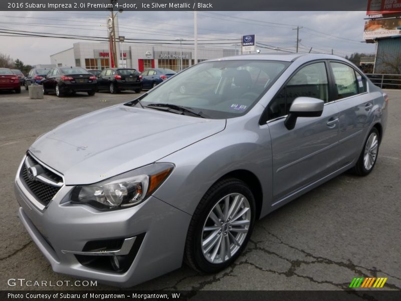 Ice Silver Metallic / Black 2016 Subaru Impreza 2.0i Premium 4-door