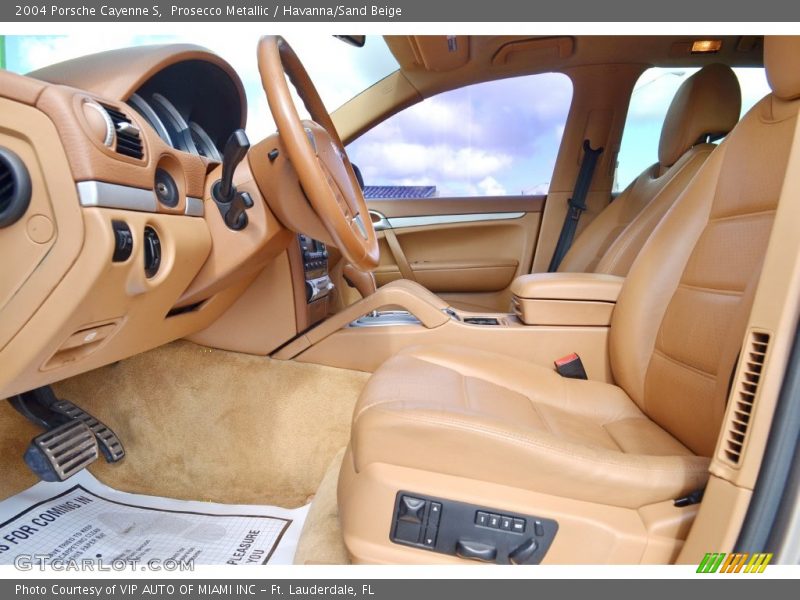  2004 Cayenne S Havanna/Sand Beige Interior