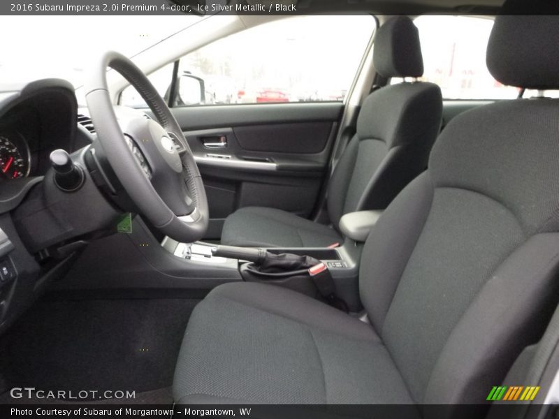 Ice Silver Metallic / Black 2016 Subaru Impreza 2.0i Premium 4-door