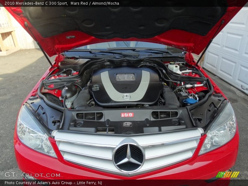 Mars Red / Almond/Mocha 2010 Mercedes-Benz C 300 Sport