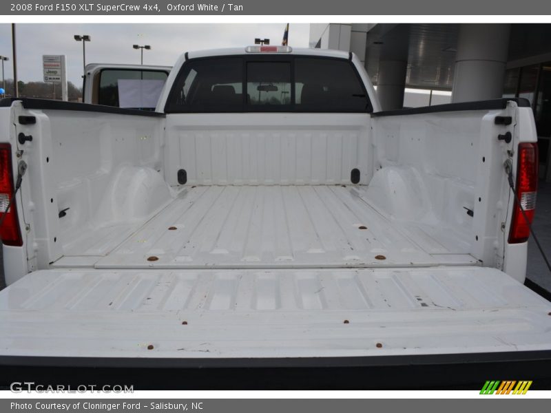 Oxford White / Tan 2008 Ford F150 XLT SuperCrew 4x4