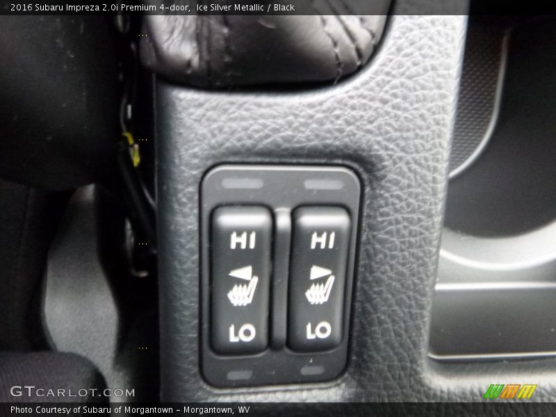 Ice Silver Metallic / Black 2016 Subaru Impreza 2.0i Premium 4-door