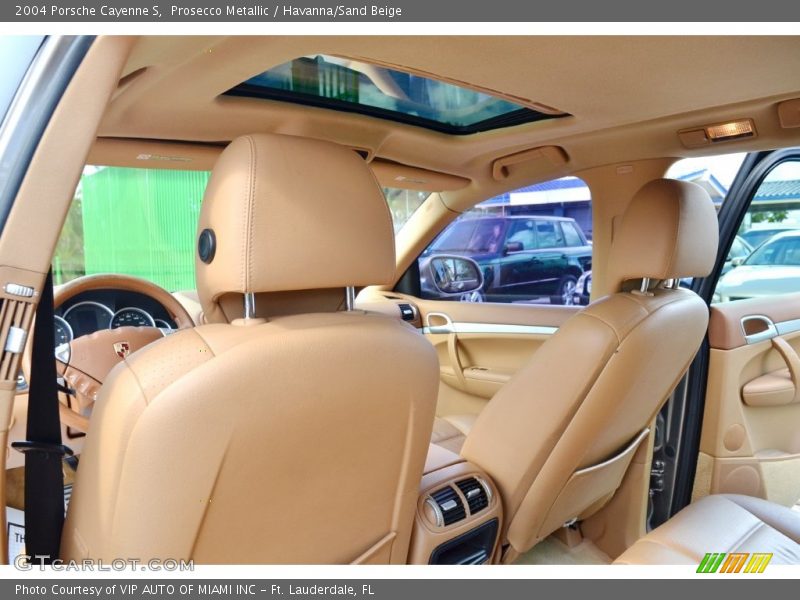 Prosecco Metallic / Havanna/Sand Beige 2004 Porsche Cayenne S