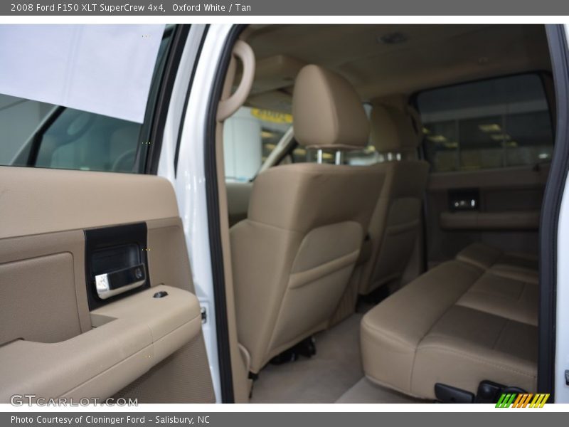 Oxford White / Tan 2008 Ford F150 XLT SuperCrew 4x4