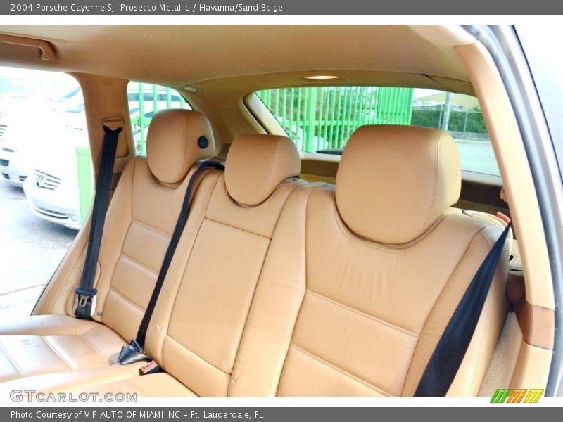 Prosecco Metallic / Havanna/Sand Beige 2004 Porsche Cayenne S