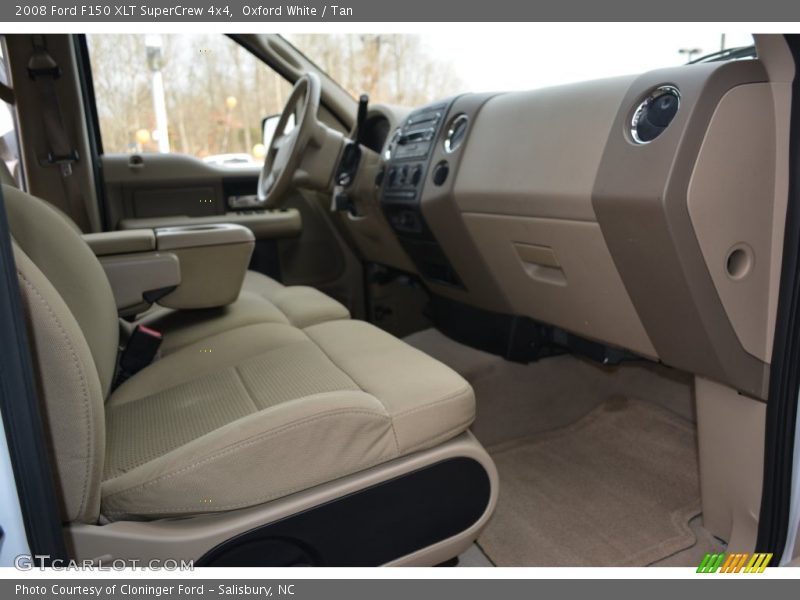Oxford White / Tan 2008 Ford F150 XLT SuperCrew 4x4