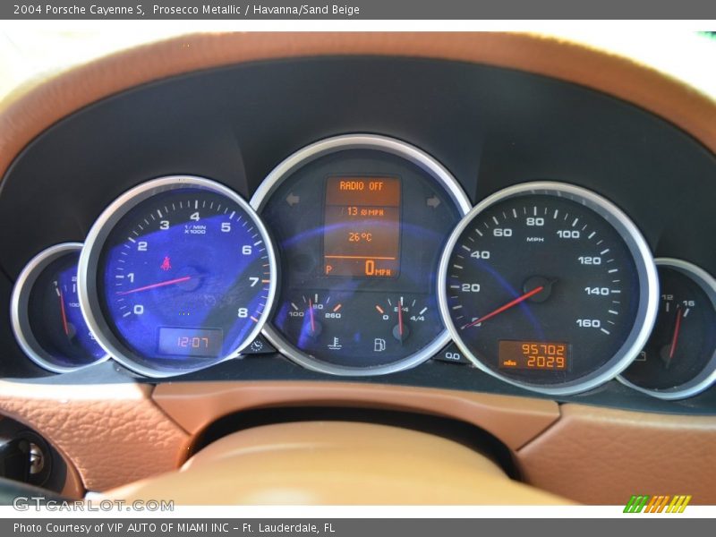  2004 Cayenne S S Gauges