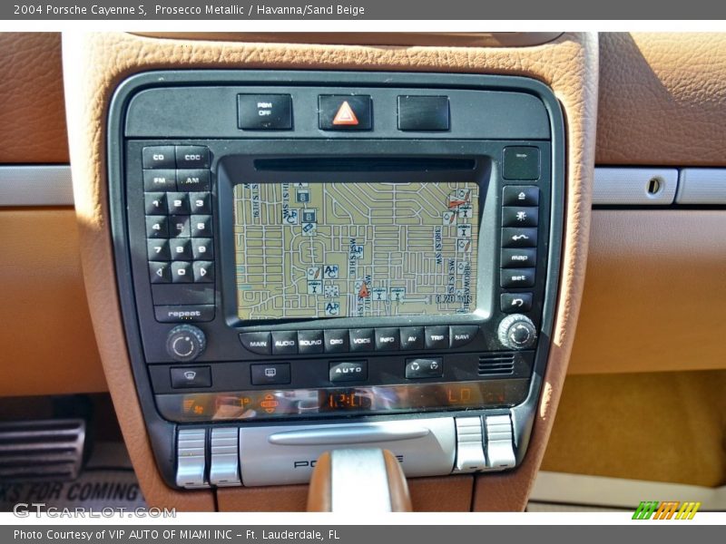 Navigation of 2004 Cayenne S