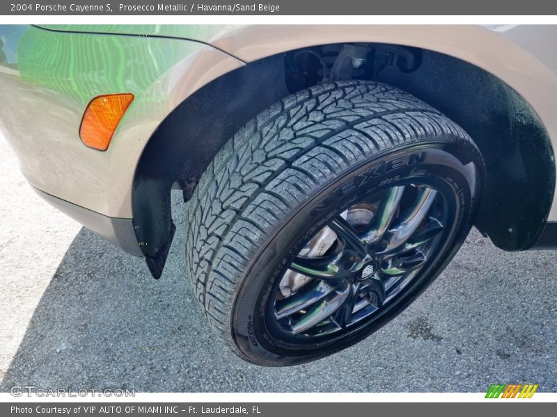 Prosecco Metallic / Havanna/Sand Beige 2004 Porsche Cayenne S