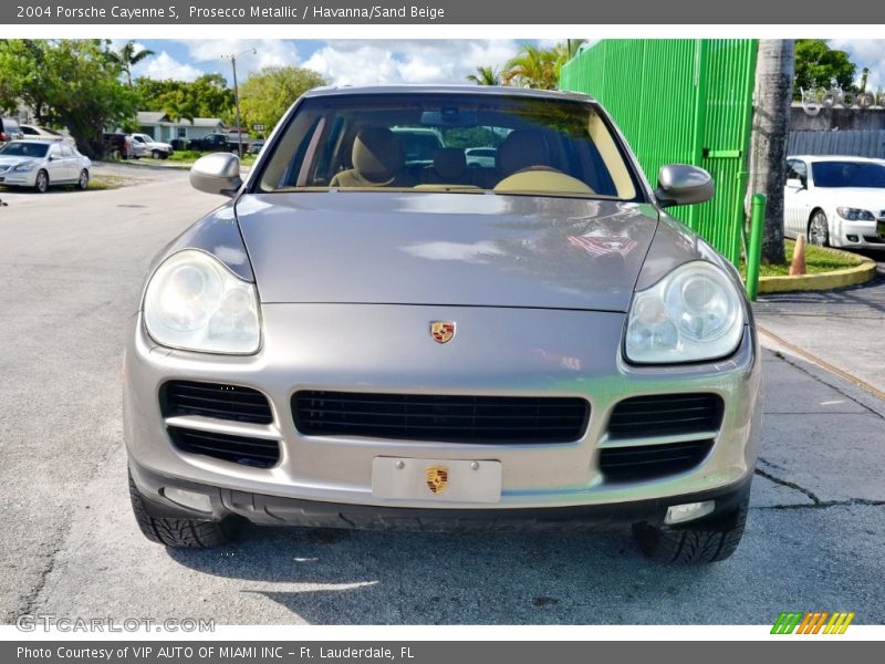 Prosecco Metallic / Havanna/Sand Beige 2004 Porsche Cayenne S