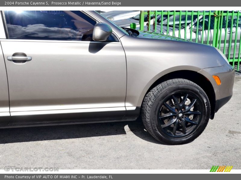 Prosecco Metallic / Havanna/Sand Beige 2004 Porsche Cayenne S