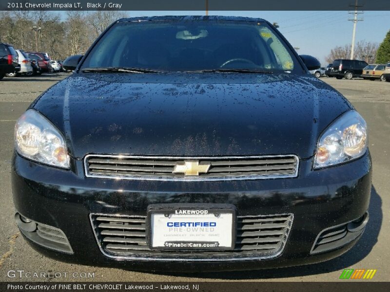 Black / Gray 2011 Chevrolet Impala LT