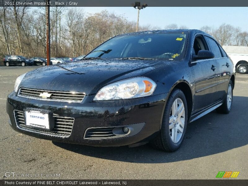 Black / Gray 2011 Chevrolet Impala LT