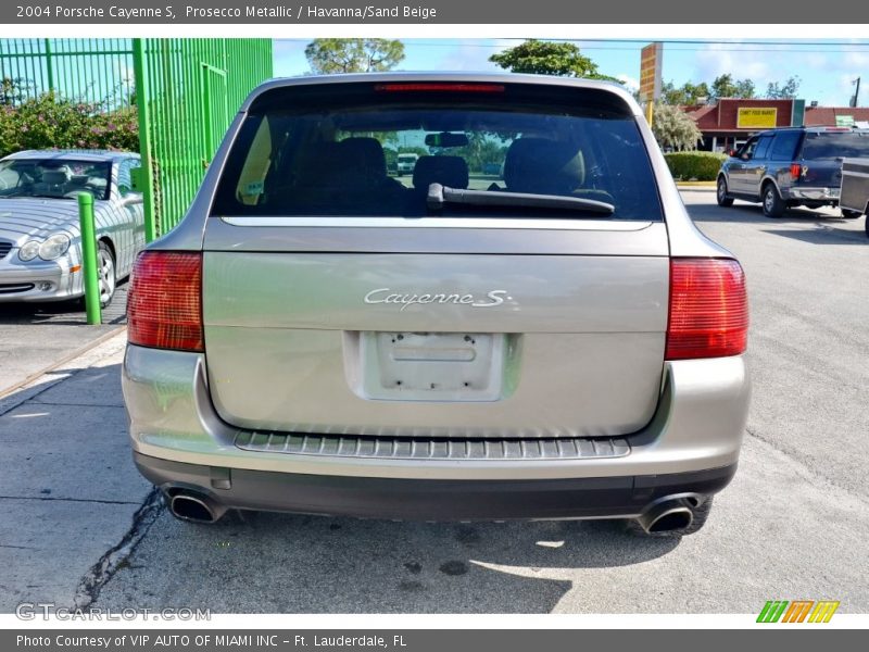 Prosecco Metallic / Havanna/Sand Beige 2004 Porsche Cayenne S