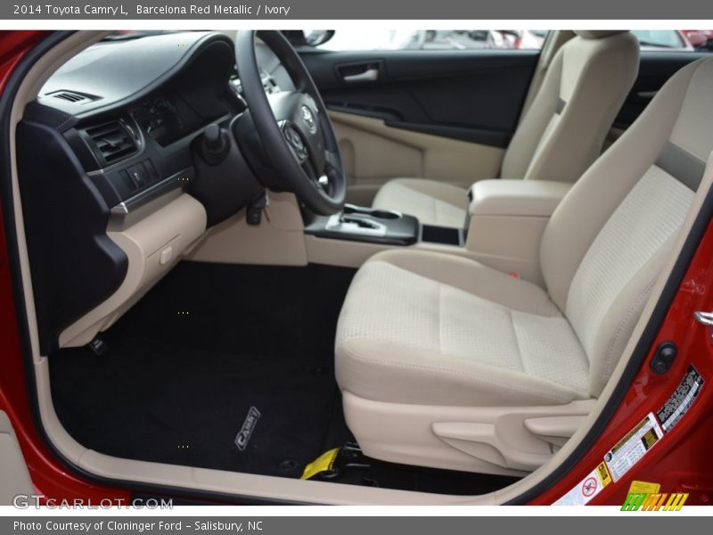 Barcelona Red Metallic / Ivory 2014 Toyota Camry L