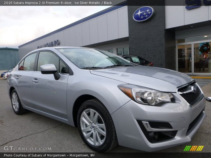 Ice Silver Metallic / Black 2016 Subaru Impreza 2.0i Premium 4-door