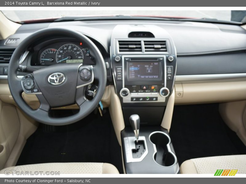 Barcelona Red Metallic / Ivory 2014 Toyota Camry L