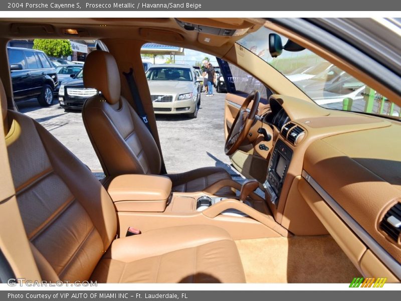 Prosecco Metallic / Havanna/Sand Beige 2004 Porsche Cayenne S