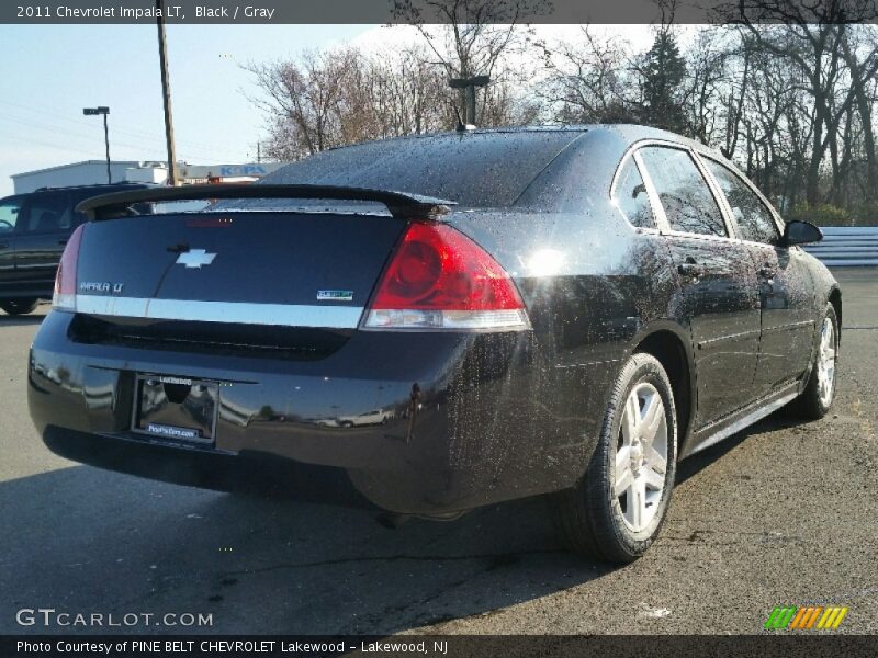 Black / Gray 2011 Chevrolet Impala LT