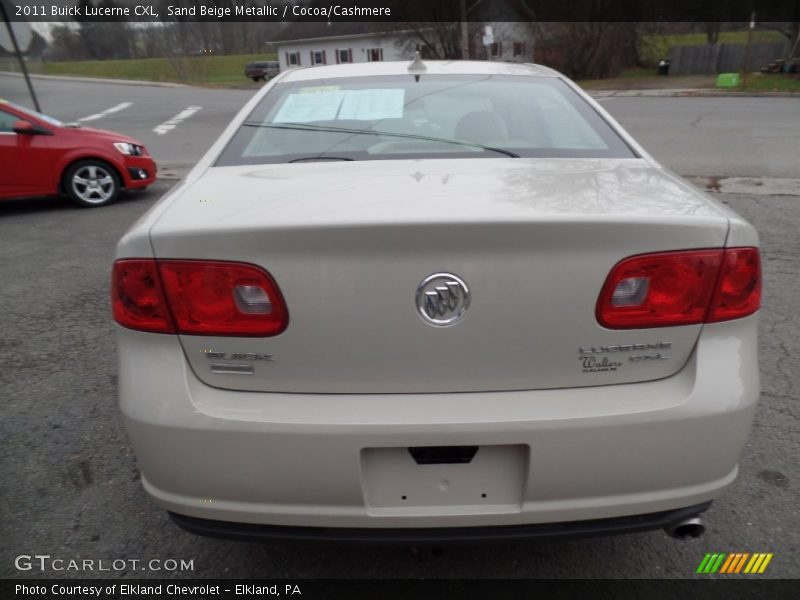Sand Beige Metallic / Cocoa/Cashmere 2011 Buick Lucerne CXL