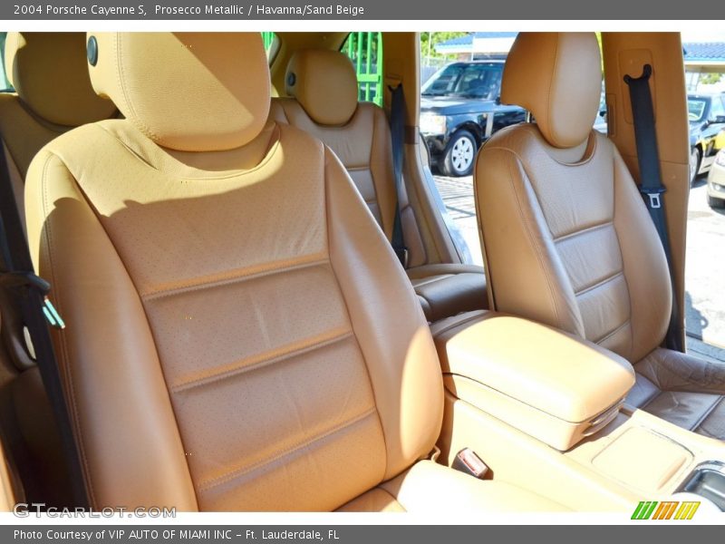 Prosecco Metallic / Havanna/Sand Beige 2004 Porsche Cayenne S