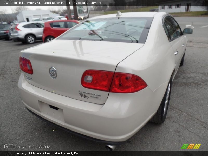 Sand Beige Metallic / Cocoa/Cashmere 2011 Buick Lucerne CXL