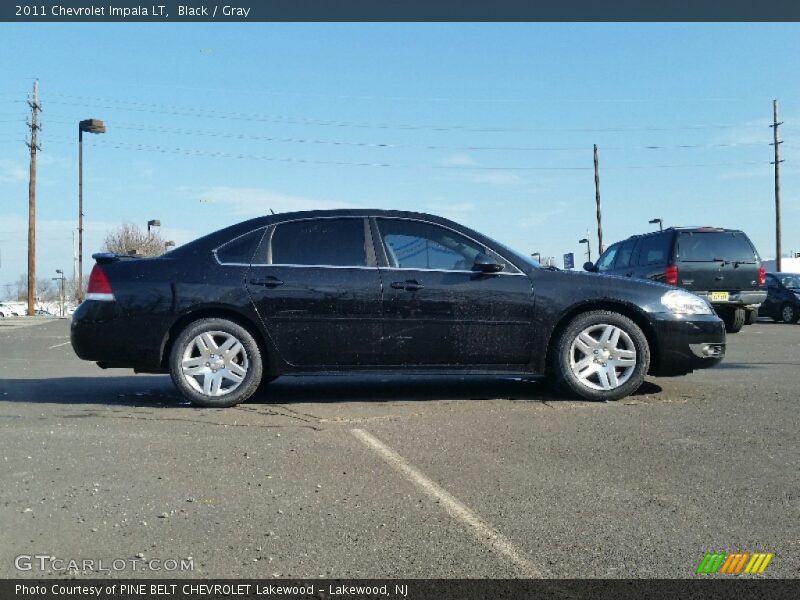 Black / Gray 2011 Chevrolet Impala LT