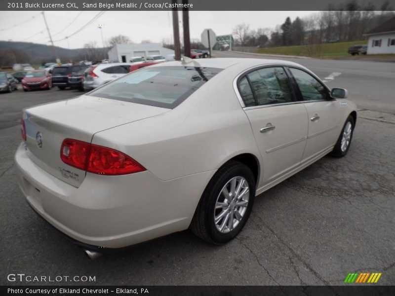 Sand Beige Metallic / Cocoa/Cashmere 2011 Buick Lucerne CXL