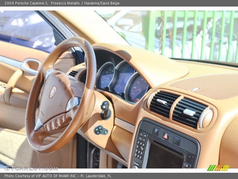 Prosecco Metallic / Havanna/Sand Beige 2004 Porsche Cayenne S