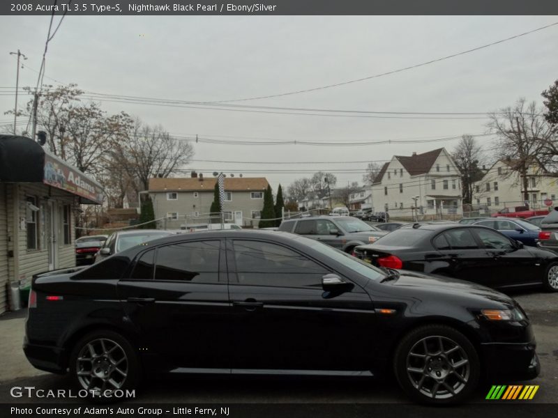 Nighthawk Black Pearl / Ebony/Silver 2008 Acura TL 3.5 Type-S