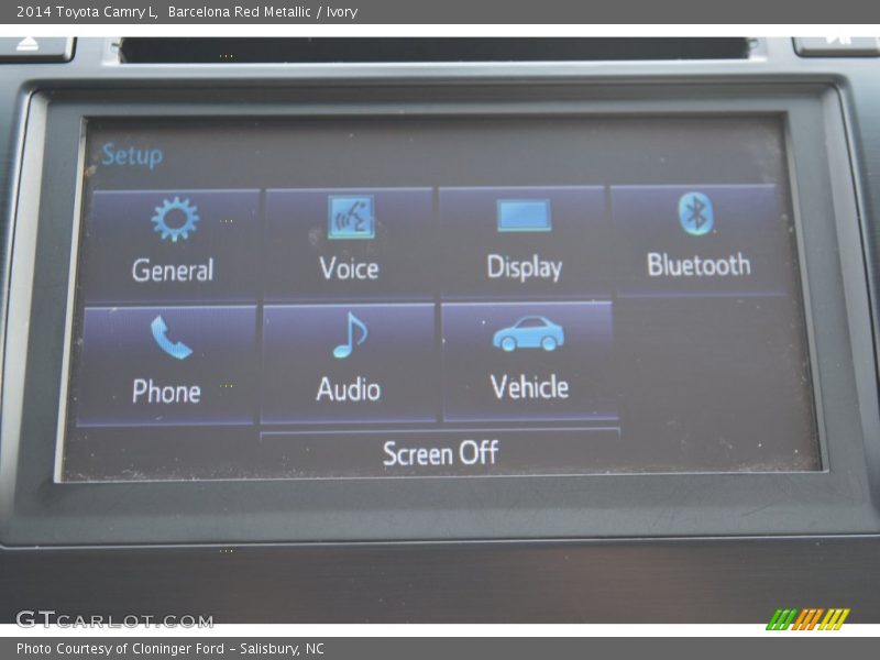 Barcelona Red Metallic / Ivory 2014 Toyota Camry L