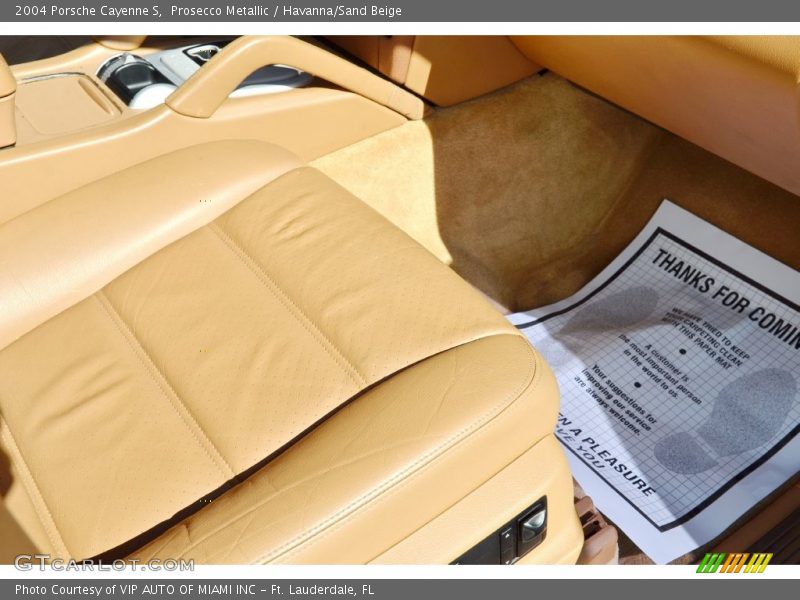 Prosecco Metallic / Havanna/Sand Beige 2004 Porsche Cayenne S