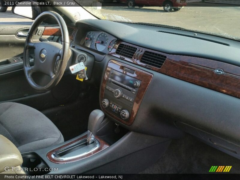 Black / Gray 2011 Chevrolet Impala LT
