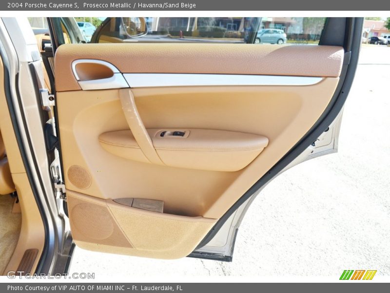 Prosecco Metallic / Havanna/Sand Beige 2004 Porsche Cayenne S