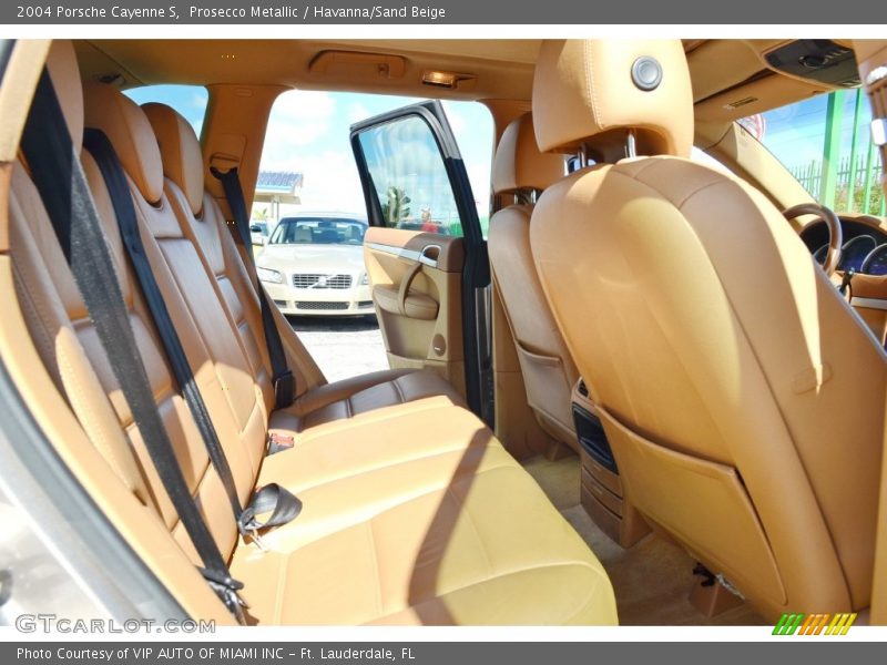 Prosecco Metallic / Havanna/Sand Beige 2004 Porsche Cayenne S