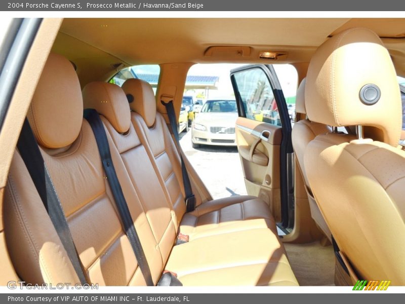 Prosecco Metallic / Havanna/Sand Beige 2004 Porsche Cayenne S