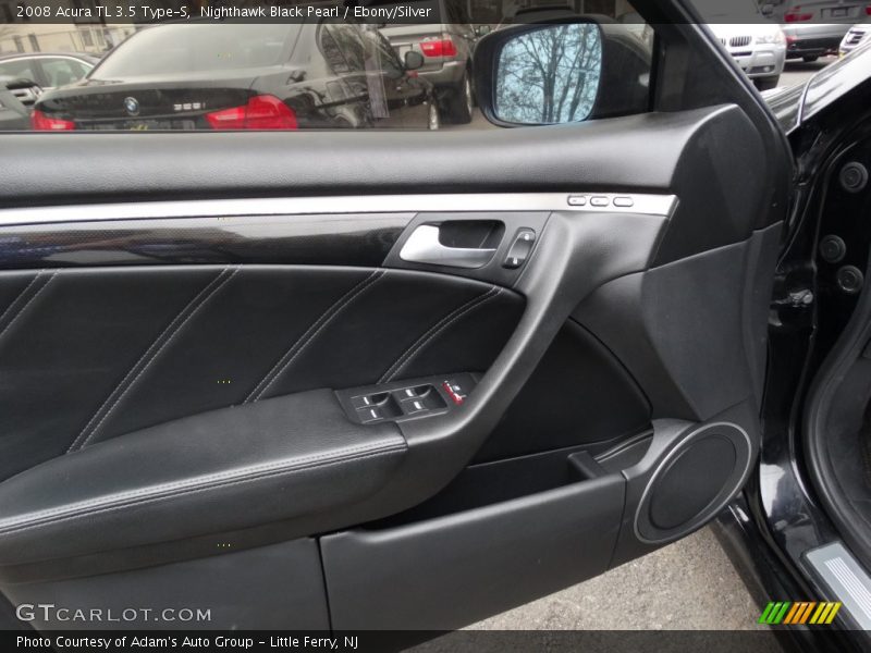 Nighthawk Black Pearl / Ebony/Silver 2008 Acura TL 3.5 Type-S