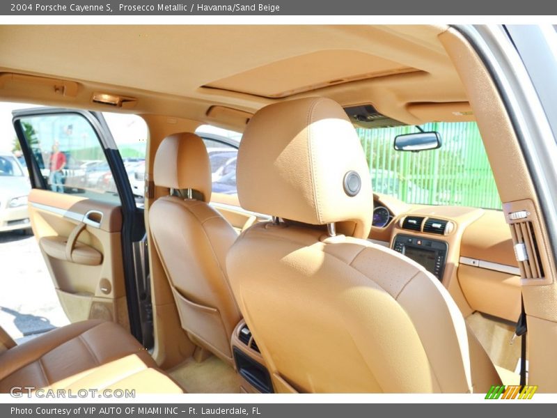 Prosecco Metallic / Havanna/Sand Beige 2004 Porsche Cayenne S