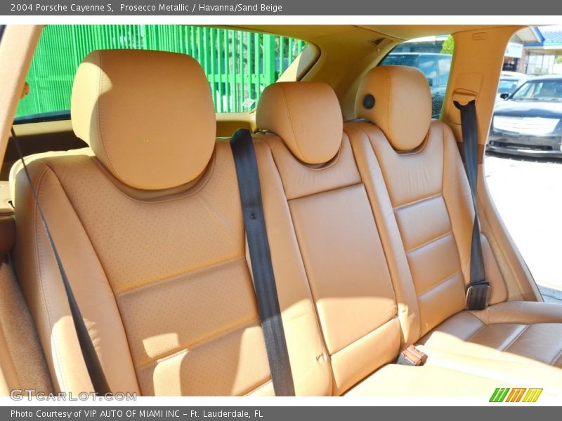 Prosecco Metallic / Havanna/Sand Beige 2004 Porsche Cayenne S