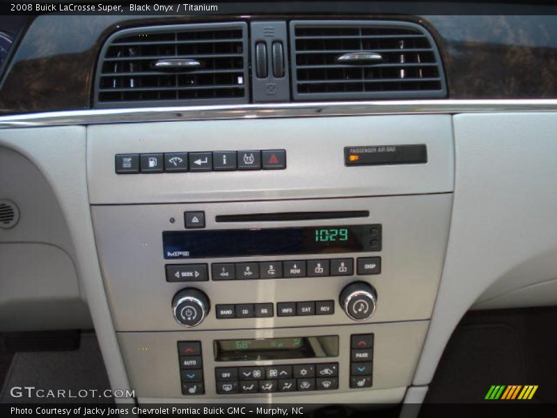 Black Onyx / Titanium 2008 Buick LaCrosse Super