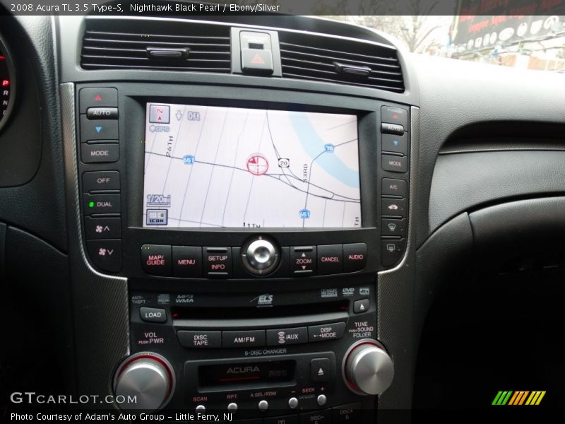 Nighthawk Black Pearl / Ebony/Silver 2008 Acura TL 3.5 Type-S