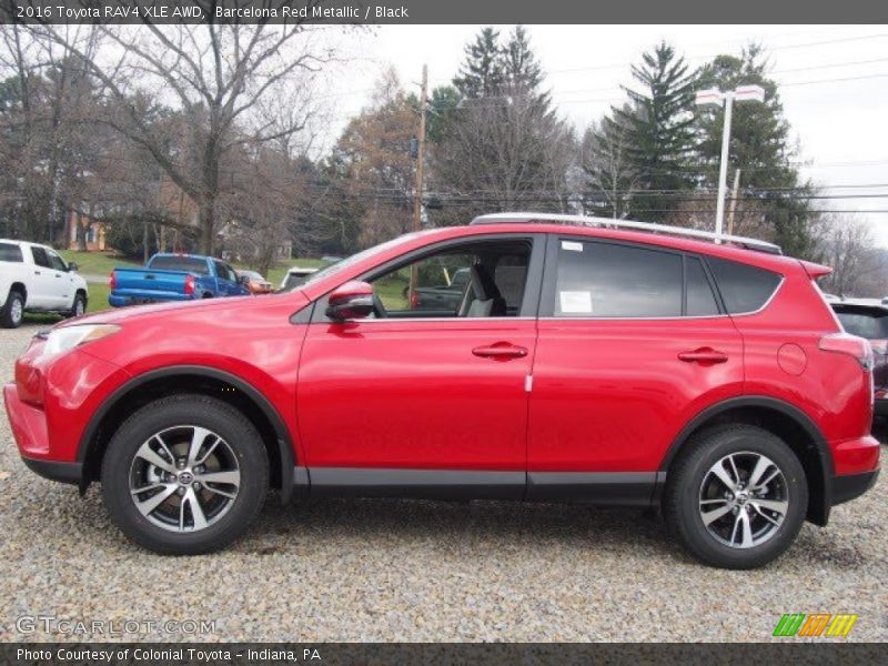  2016 RAV4 XLE AWD Barcelona Red Metallic