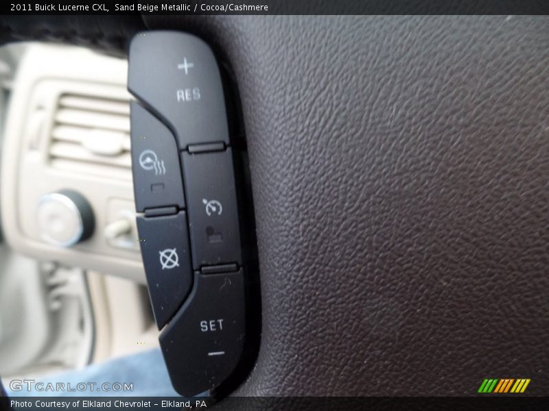 Sand Beige Metallic / Cocoa/Cashmere 2011 Buick Lucerne CXL