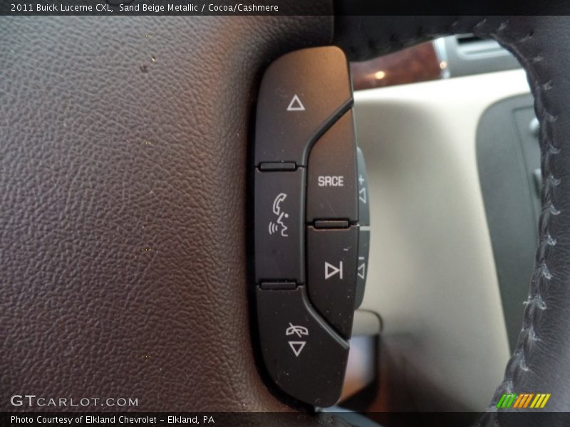 Sand Beige Metallic / Cocoa/Cashmere 2011 Buick Lucerne CXL