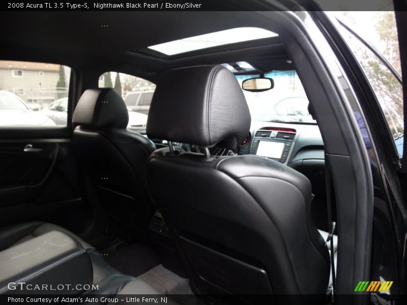 Nighthawk Black Pearl / Ebony/Silver 2008 Acura TL 3.5 Type-S
