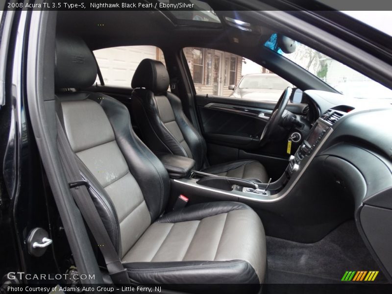 Nighthawk Black Pearl / Ebony/Silver 2008 Acura TL 3.5 Type-S
