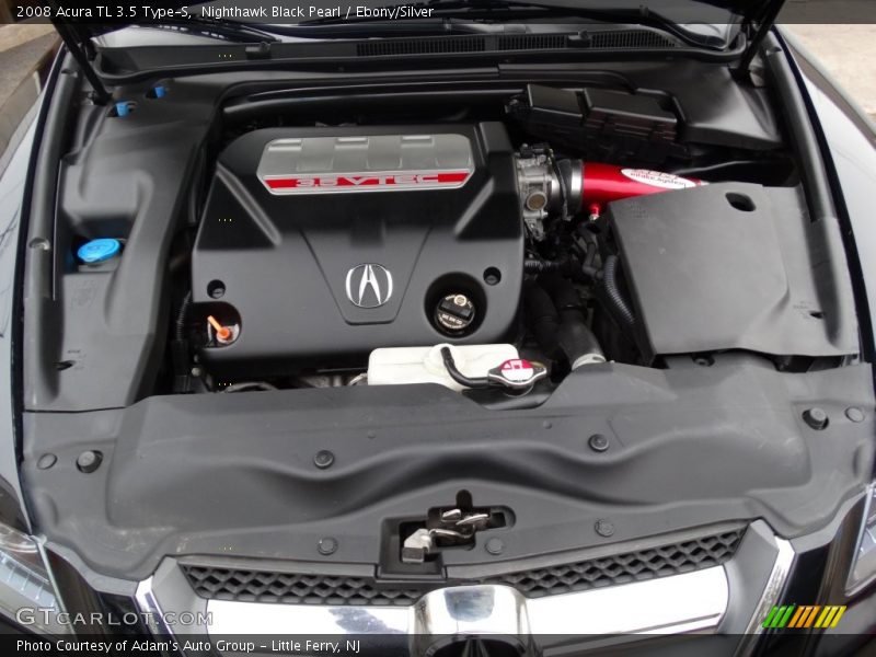 Nighthawk Black Pearl / Ebony/Silver 2008 Acura TL 3.5 Type-S